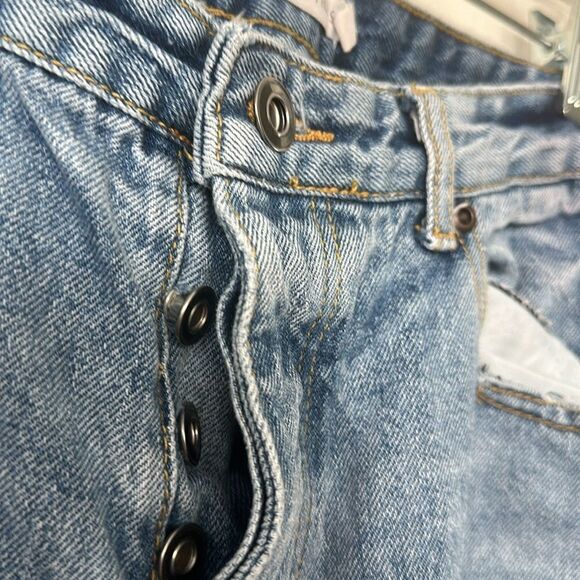 Avec Les Filles Deconstructed Straight Leg Jeans 27 - Picture 5 of 10